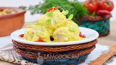 фрикадельки с манкой