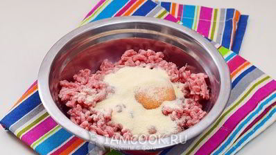 фрикадельки с манкой