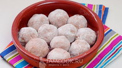 фрикадельки с манкой