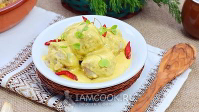 фрикадельки с манкой