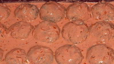 фрикадельки с сюрпризом