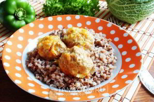 Фрикадельки с тыквой