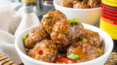 фрикадельки в азиатском стиле