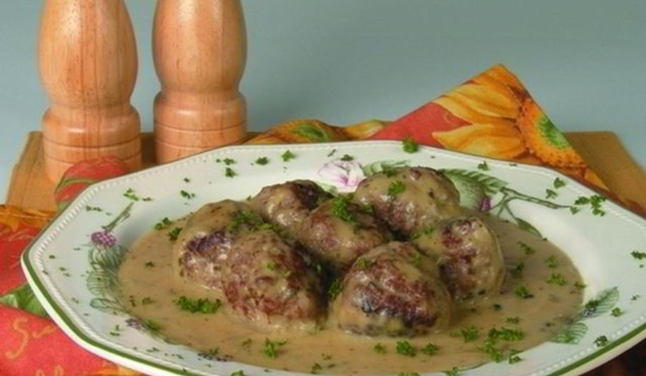Рецепт фрикаделек в медово-горчичном соусе
