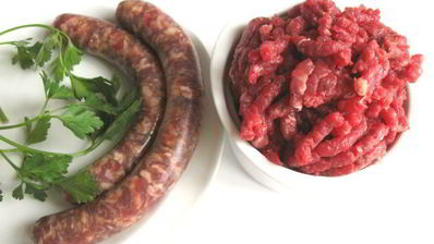 фрикадельки в пикантном соусе с пастой