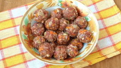 фрикадельки в сливочном соусе