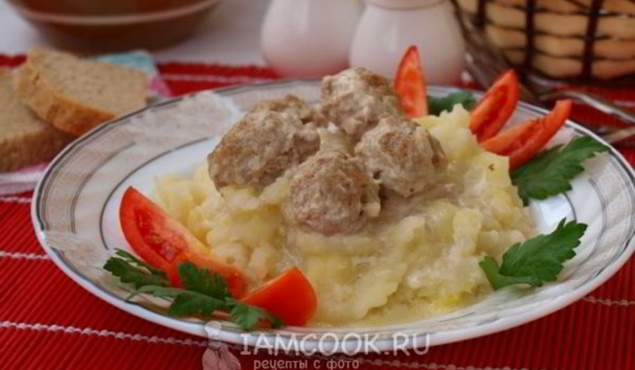 Рецепт фрикаделек в сметанном соусе
