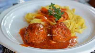 итальянские фрикадельки с рикоттой