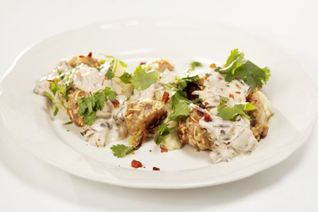 Куриные фрикадельки с пюре