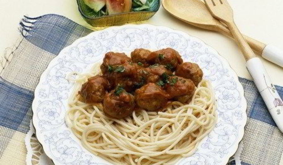 Рецепт куриных фрикаделек в соевом соусе