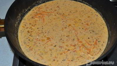 куриные фрикадельки в томатно-сметанном соусе