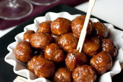Остро-сладкие закусочные фрикадельки