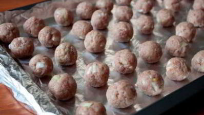 остро-сладкие закусочные фрикадельки