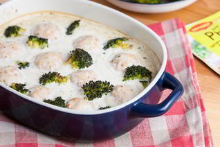 Рыбные фрикадельки в сметанном соусе