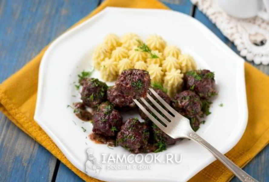 Шведские фрикадельки K ttbullar