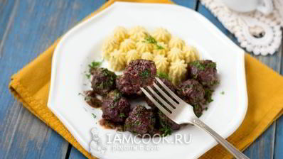 шведские фрикадельки k ttbullar