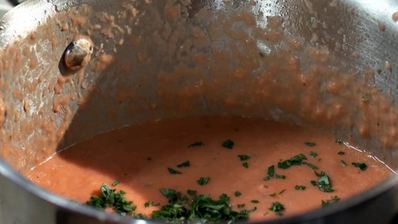 спагетти с фрикадельками из трески