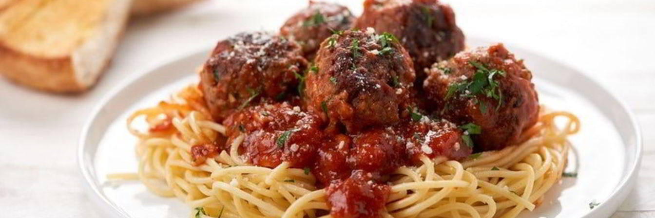 Спагетти с фрикадельками по-итальянски