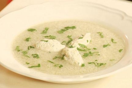 Страчателла с фрикадельками