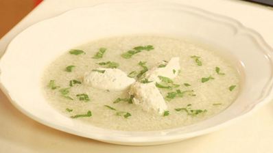 страчателла с фрикадельками