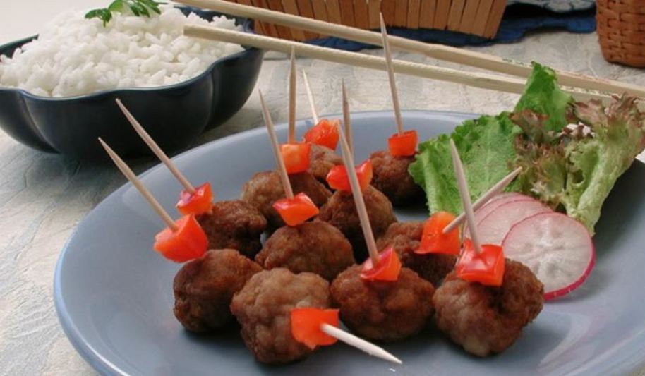 Рецепт свиных фрикаделек по-тайски