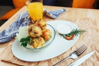 Цветные овощные фрикадельки