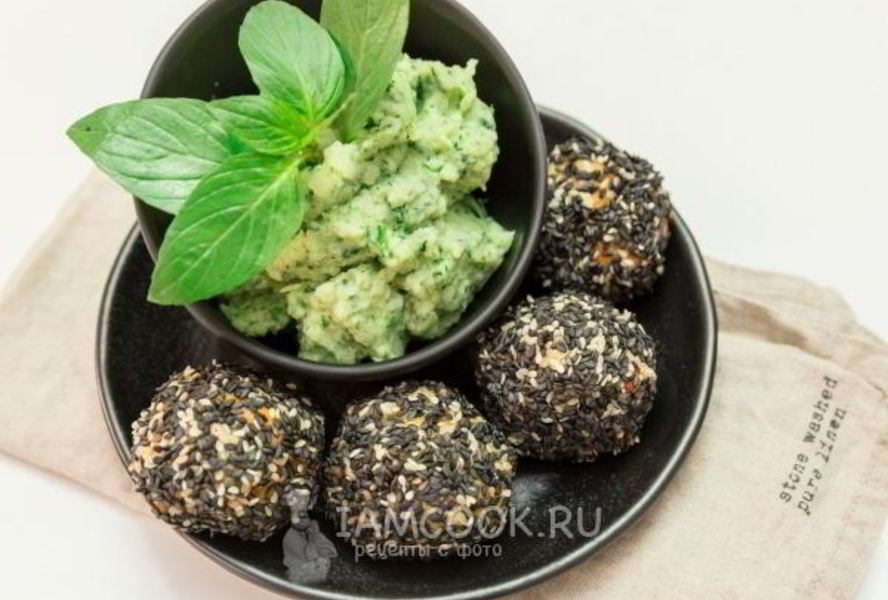 Закусочные куриные фрикадельки