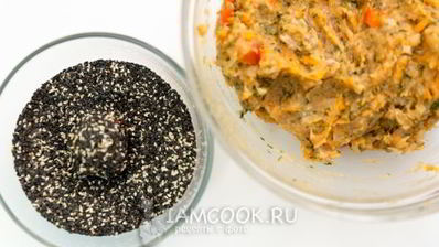 закусочные куриные фрикадельки