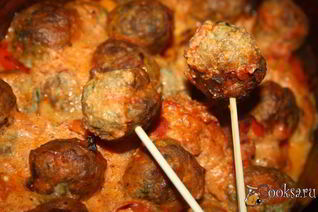 Запеченные фрикадельки Для дружной компании