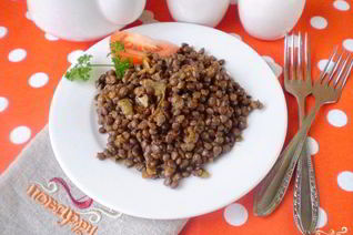 Гарнир из чечевицы