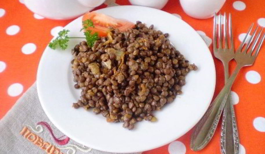 Рецепт гарнира из чечевицы