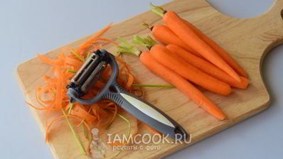 гарнир из глазированной моркови с тимьяном