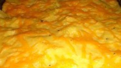 гарнир из кукурузной крупы с сыром