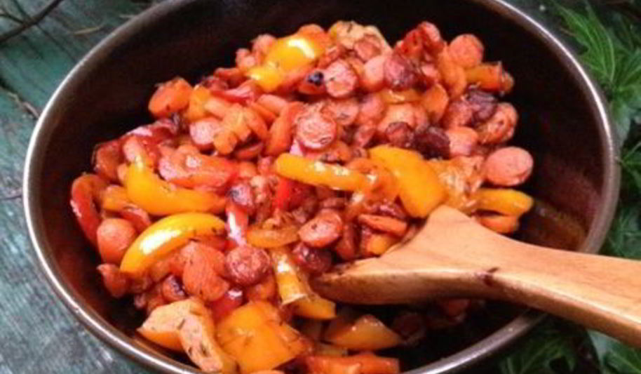 Рецепт гарнира из морковки со сладким перцем