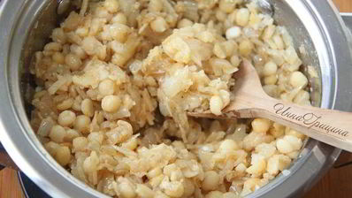 горошница с тушеными кореньями