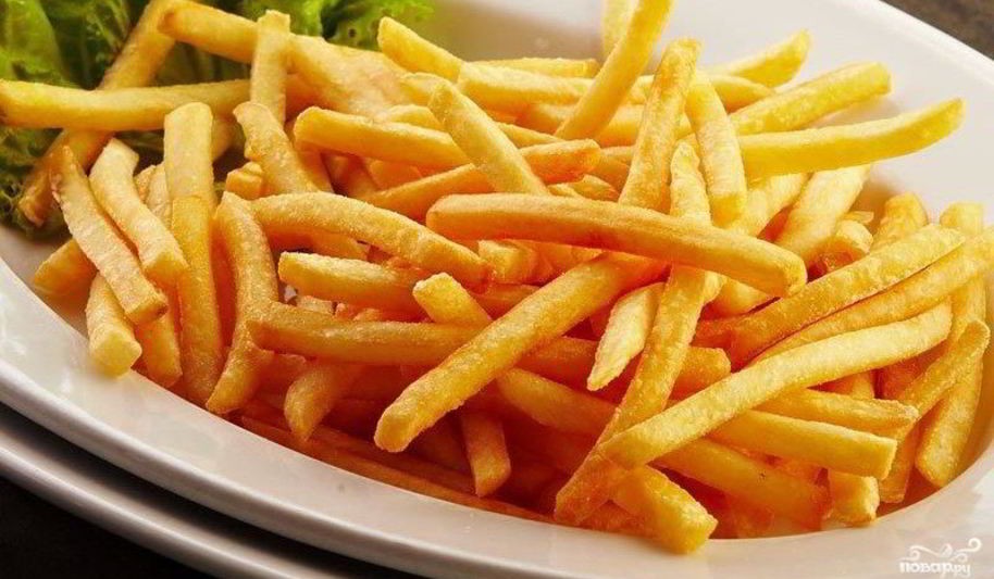 Рецепт картофеля фри