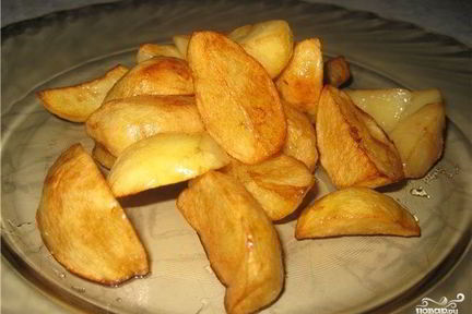 Картофель по-деревенски во фритюрнице