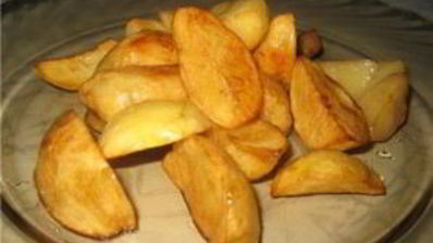 картофель по-деревенски во фритюрнице