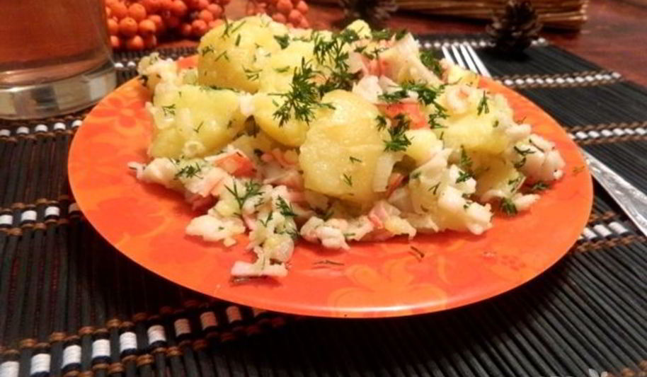 Рецепт картофеля по-камчатски