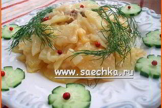 Картофель по-лионски