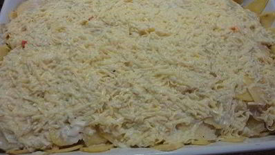 картофель с мясом и капустой