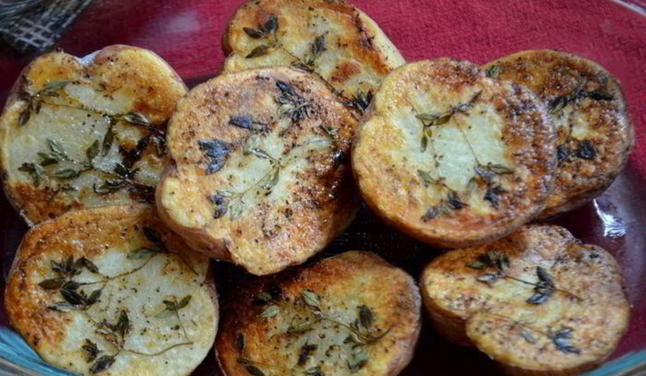 Рецепт картофеля с тимьяном