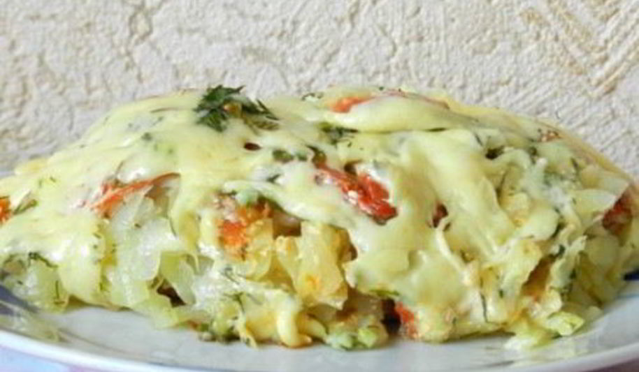 Рецепт картофеля со свининой под сыром в мультиварке