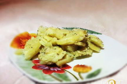 Картофель в молоке