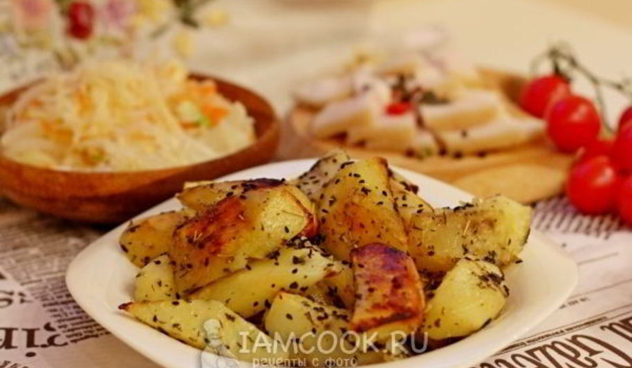 Рецепт картофеля в пакете для запекания