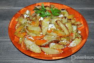Картофель, жаренный по-гречески