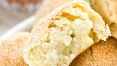 картофельные крокеты с двумя соусами