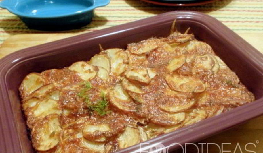 Рецепт картошки с фаршем в духовке