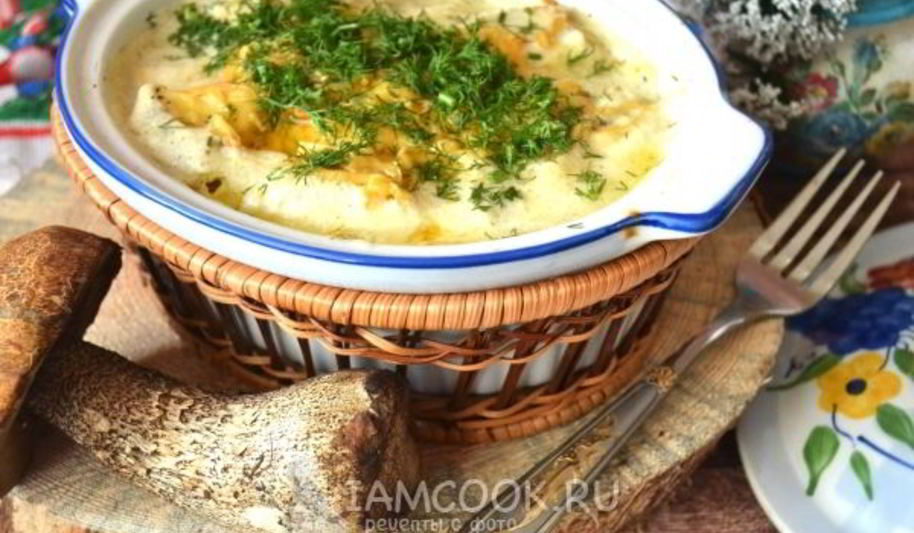 Рецепт картошки с грибами и майонезом в духовке