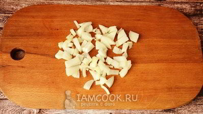 картошка с грибами и майонезом в духовке